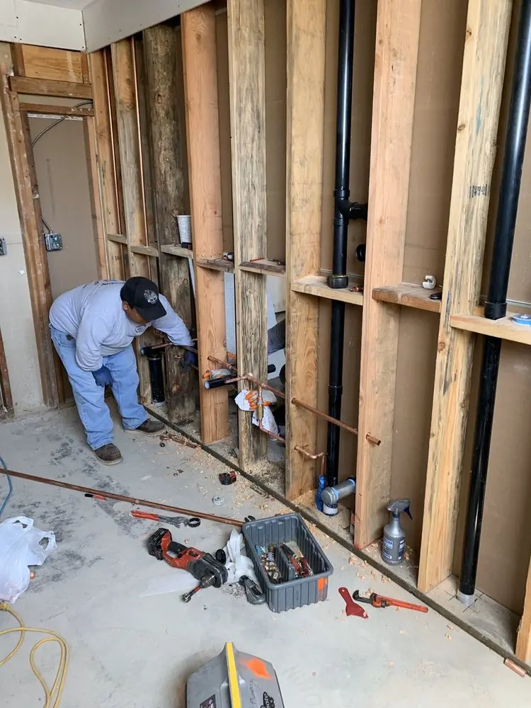 Commercial rough-in plumbing for Trenchless Sewer Repair in Westside Costa Mesa